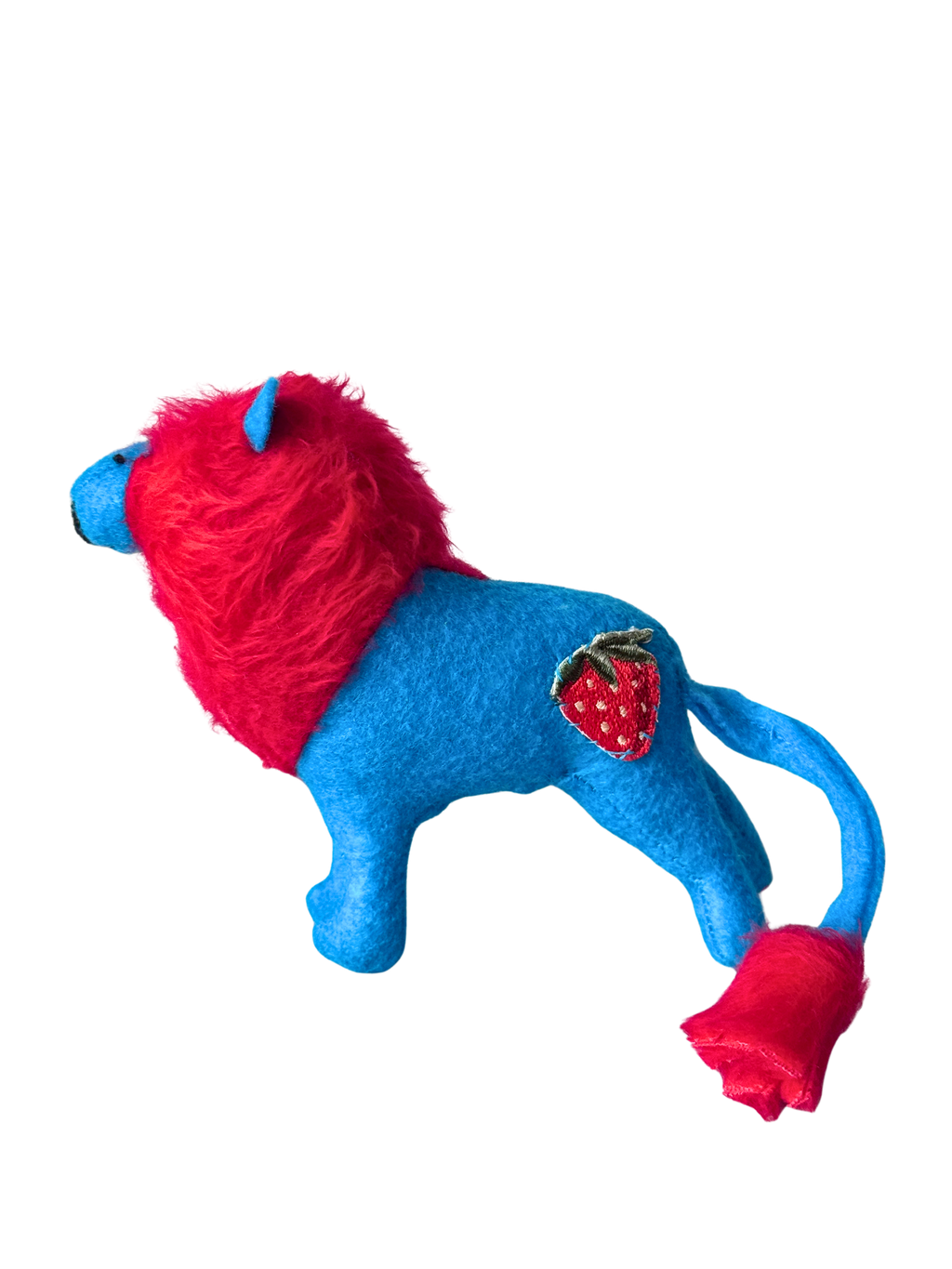 Barry with an A not Berry with an E Red and Turquoise Lion OOAK Office Sidekick