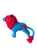 Barry with an A not Berry with an E Red and Turquoise Lion OOAK Office Sidekick