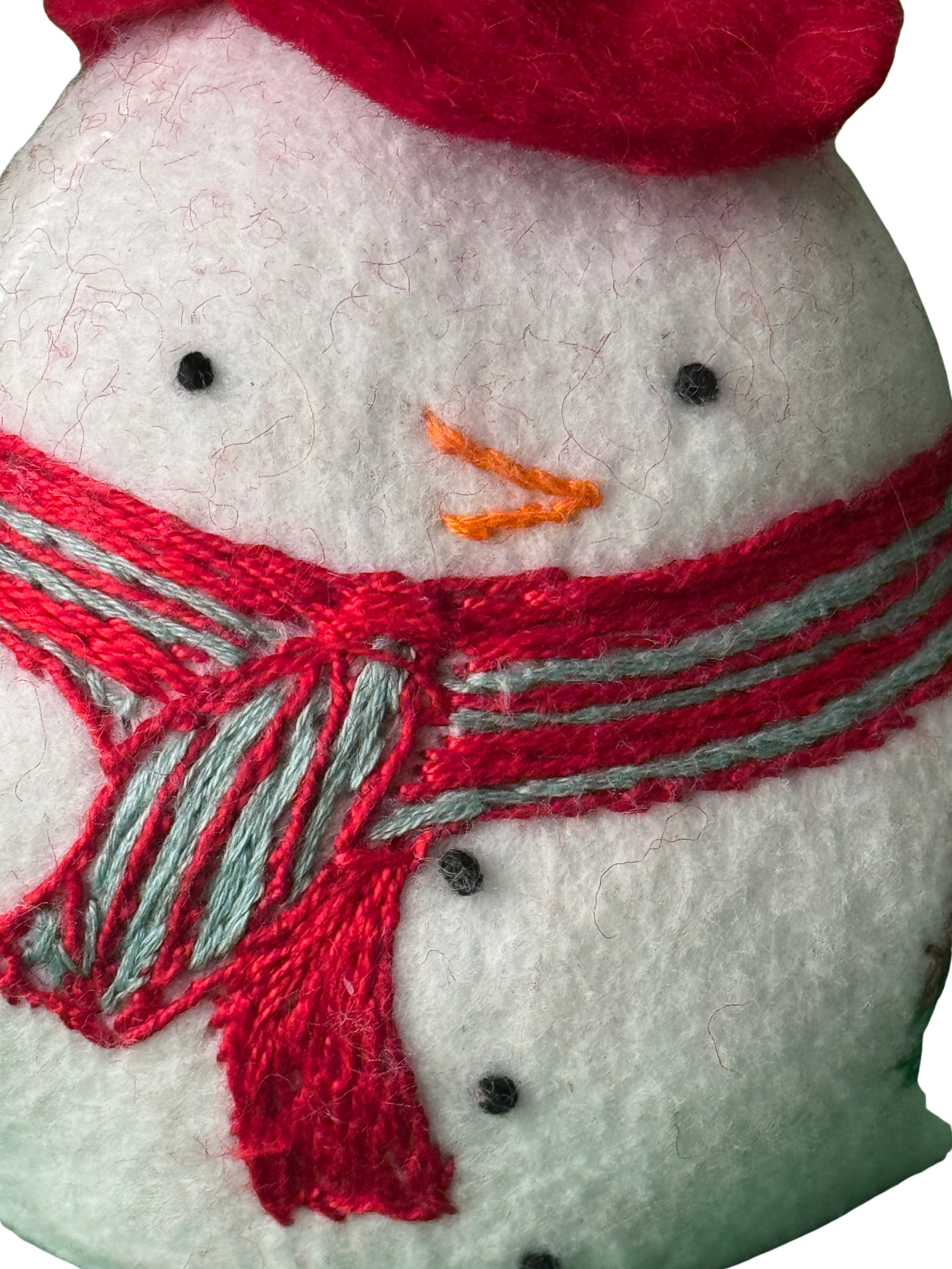 Lumi The Snowman  - One ofa Kind Winter Seasoal Office Sidekick