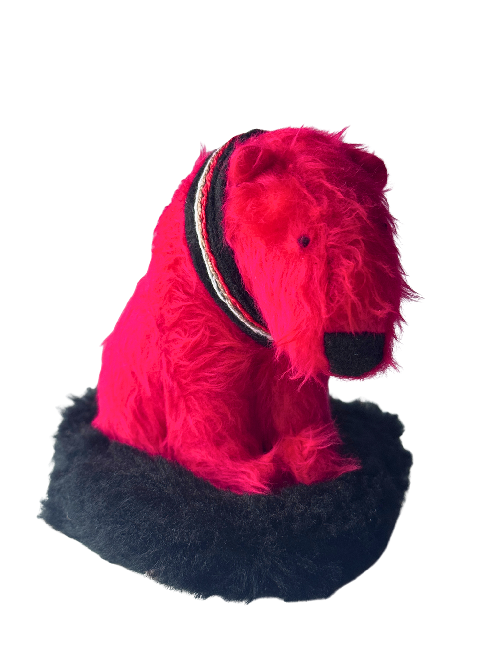 Cinnamon - Winter Scarf Bear - Seasonal Sidekick — One-of-a-Kind Soft Art Sculpture