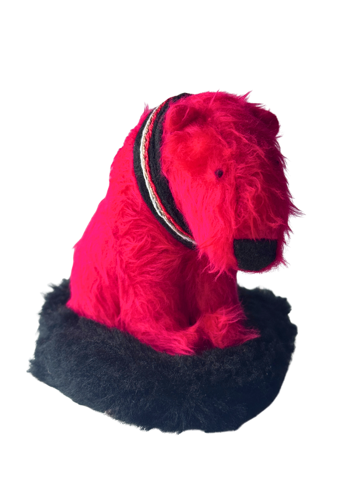 Cinnamon - Winter Scarf Bear - Seasonal Sidekick — One-of-a-Kind Soft Art Sculpture