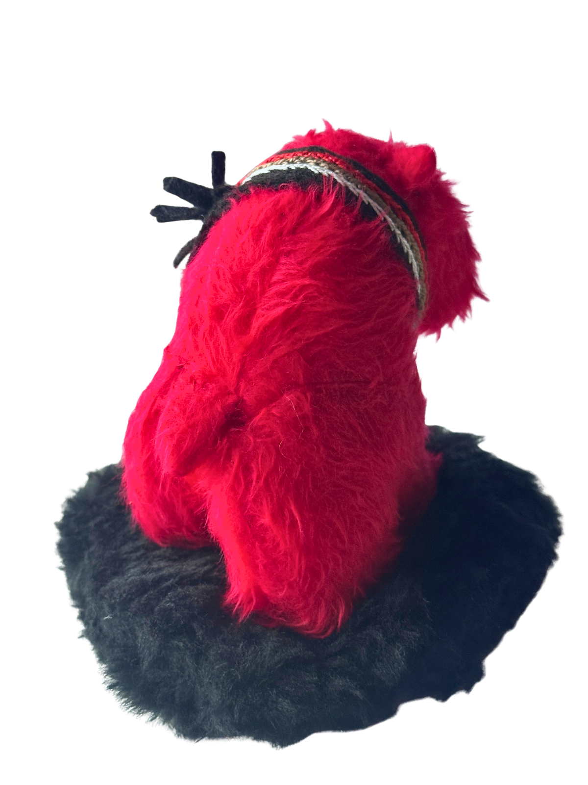 Cinnamon - Winter Scarf Bear - Seasonal Sidekick — One-of-a-Kind Soft Art Sculpture