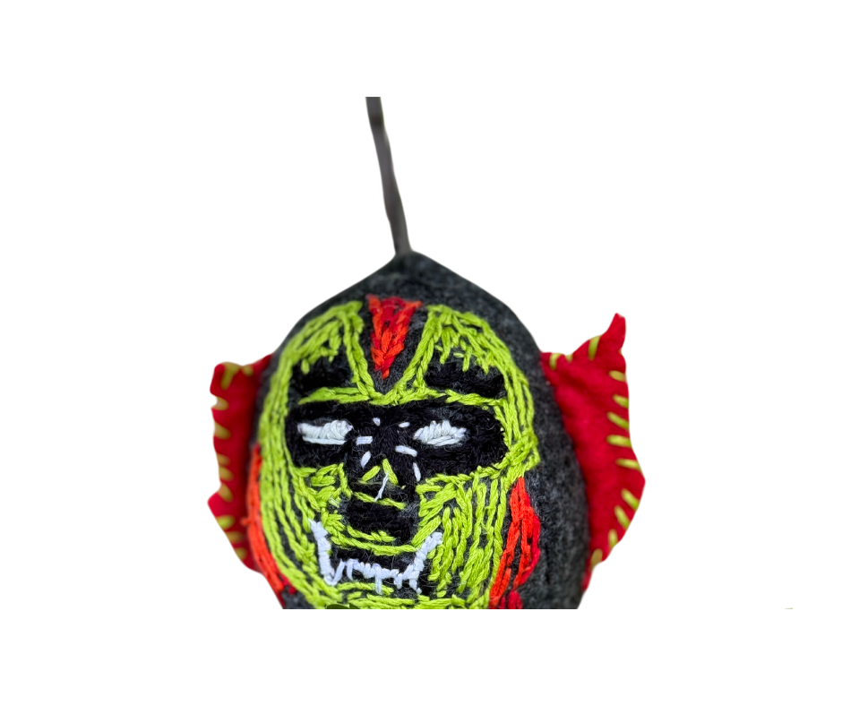 Wolfman Halloween Small Character Ornament Soft Art Collectible One of A Kind