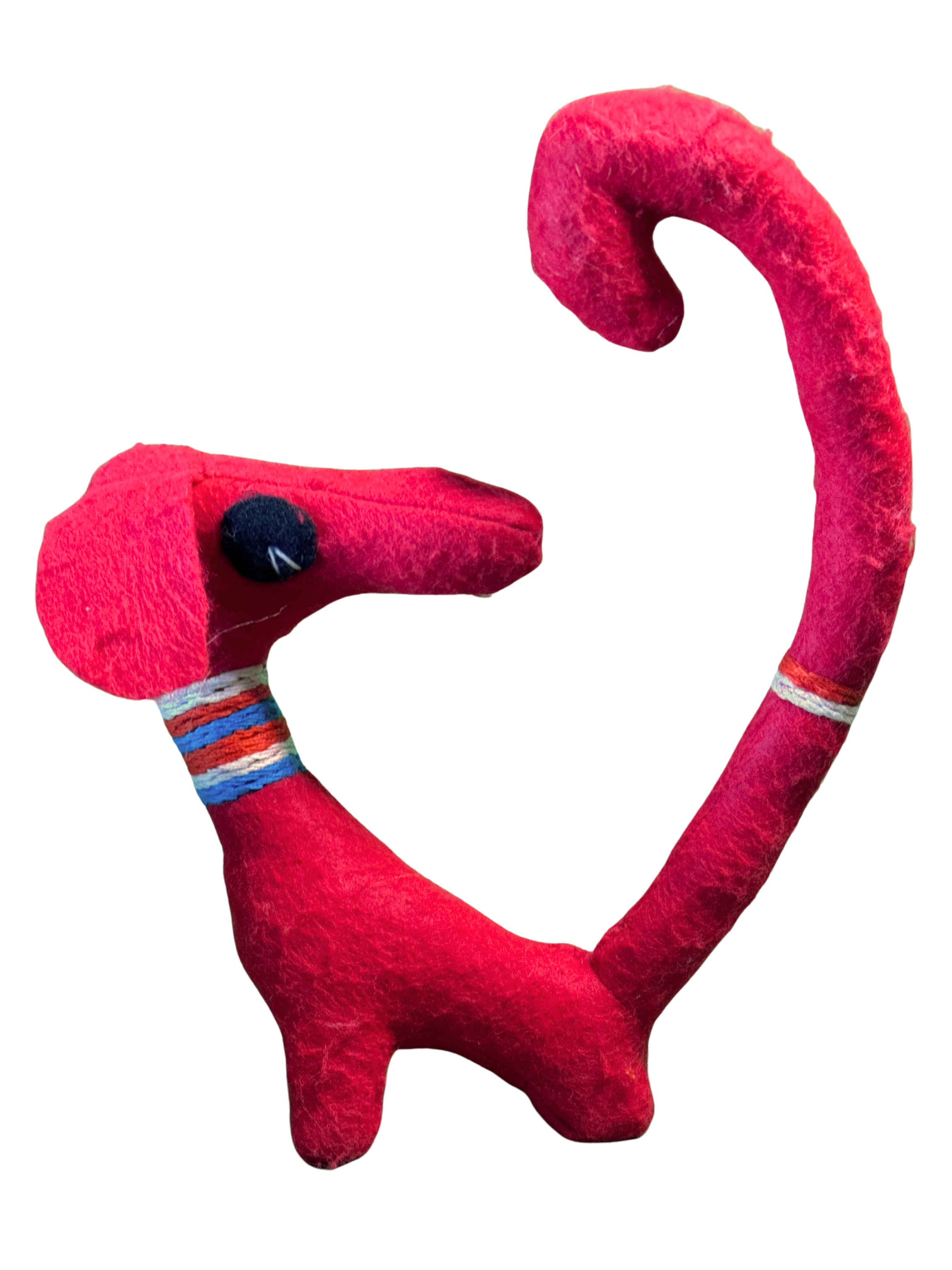 One of Kind Soft Art Sculpture Dog - Bogart The Red Pup - Companion Collection