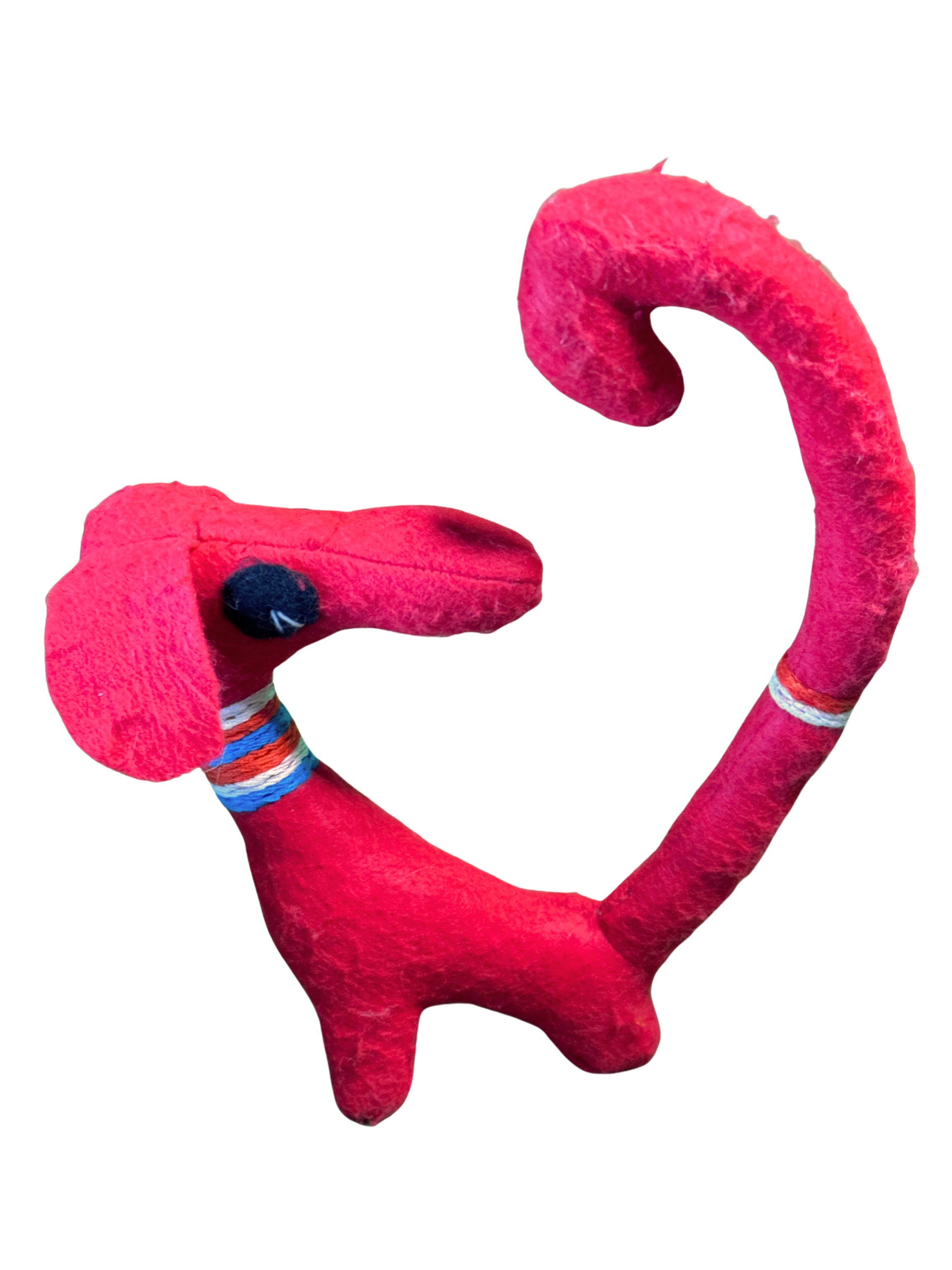 One of Kind Soft Art Sculpture Dog - Bogart The Red Pup - Companion Collection