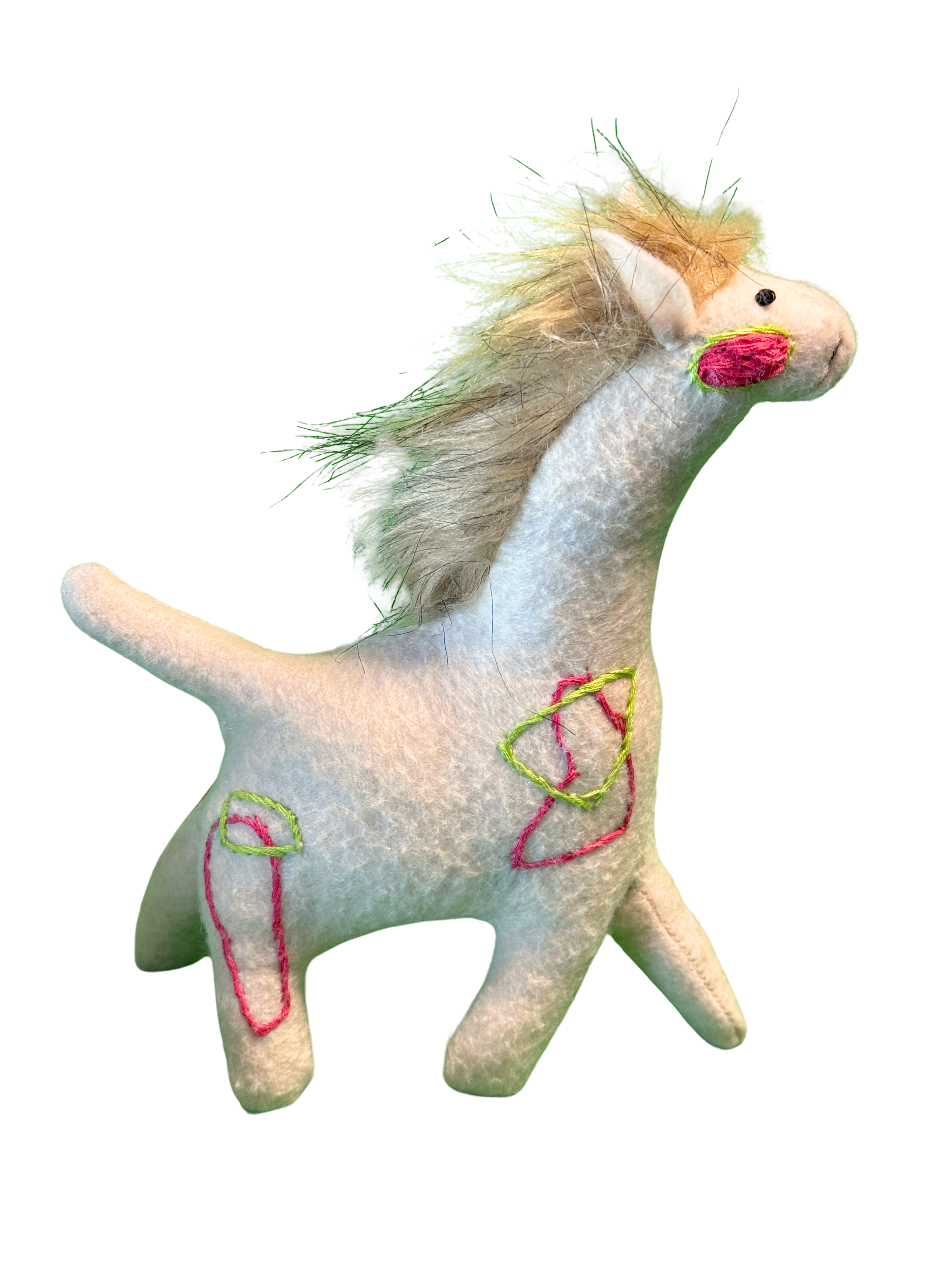 One of a Kind Artisan Horse - Retro 90's Inspired - Horses Collection