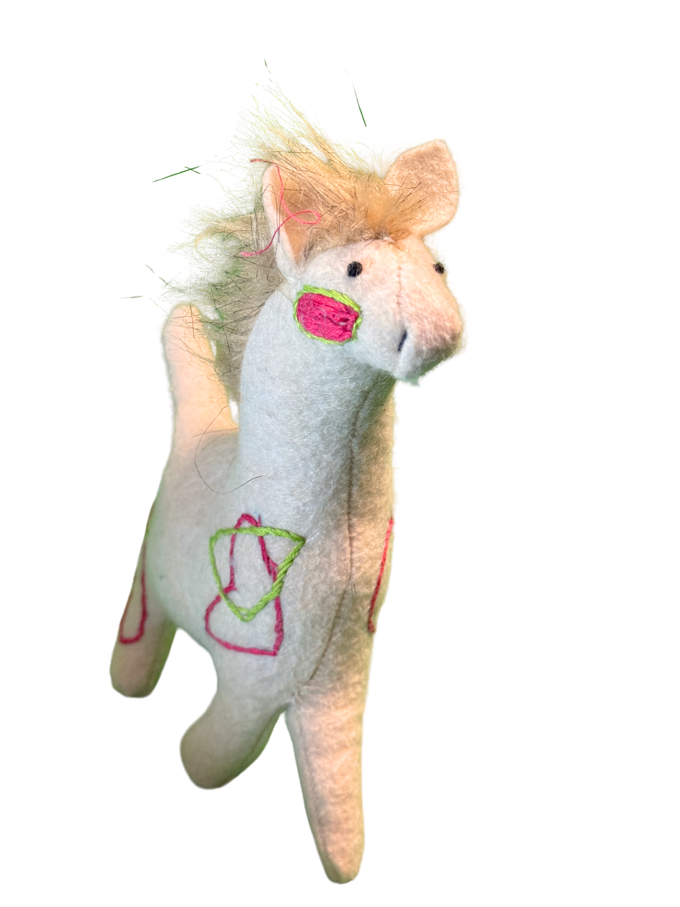 One of a Kind Artisan Horse - Retro 90's Inspired - Horses Collection