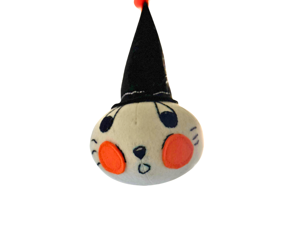 OOAK Halloween Holiday Ornament Soft Art Collectible
