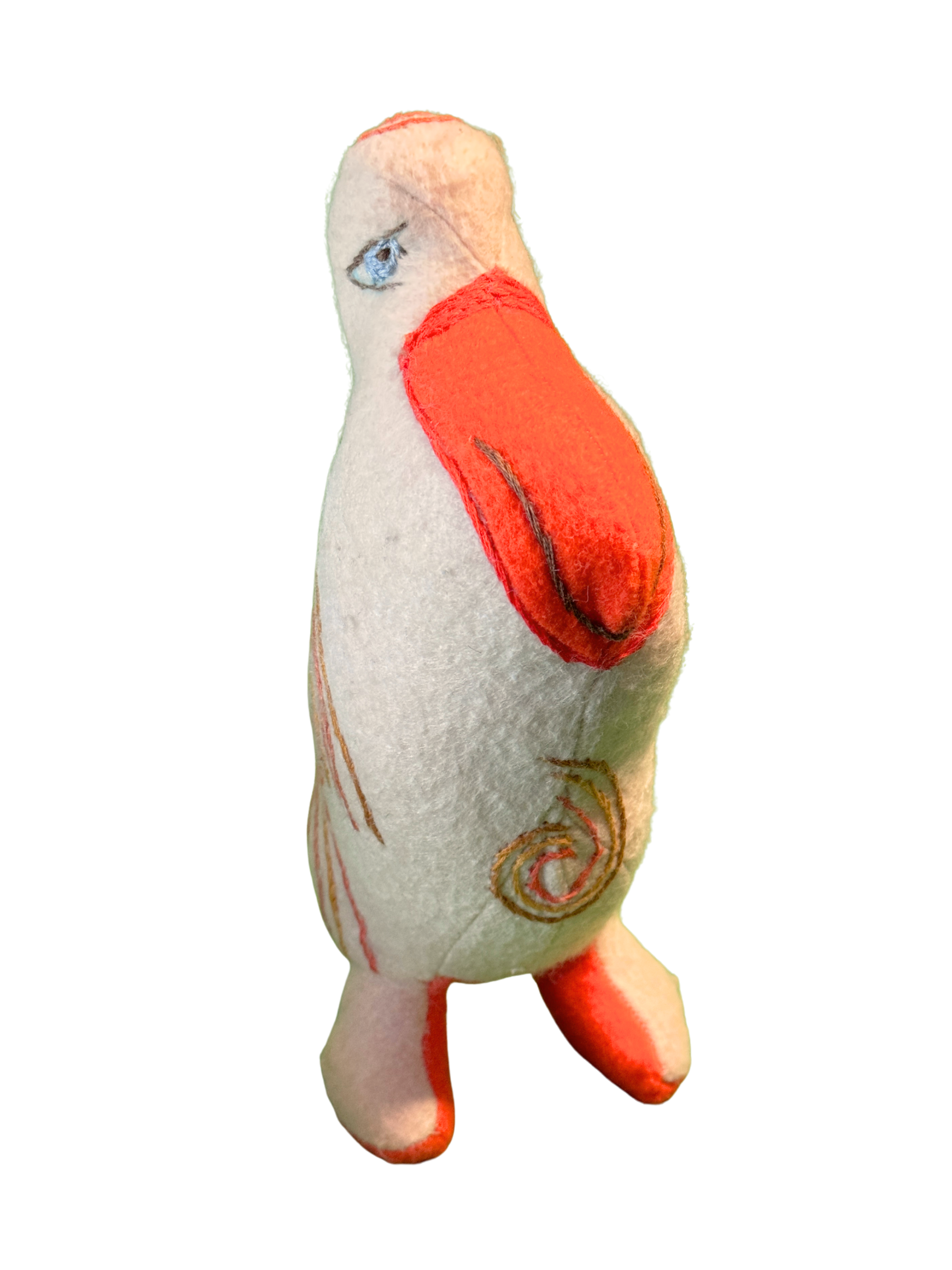 Polly the Pelican- One of a Kind Soft Plush Collectible - Bird Collection