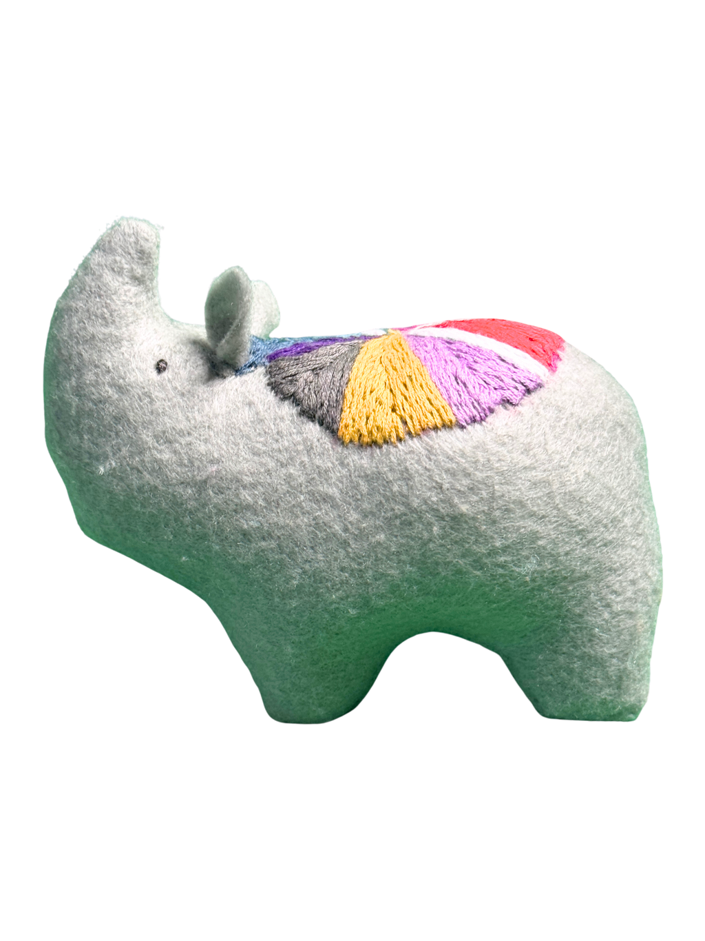 One of a Kind Plush Rhino Rhinocerous Pair - Archie & Edith - Soft Art Collectible Art Dolls - Savannah Collection