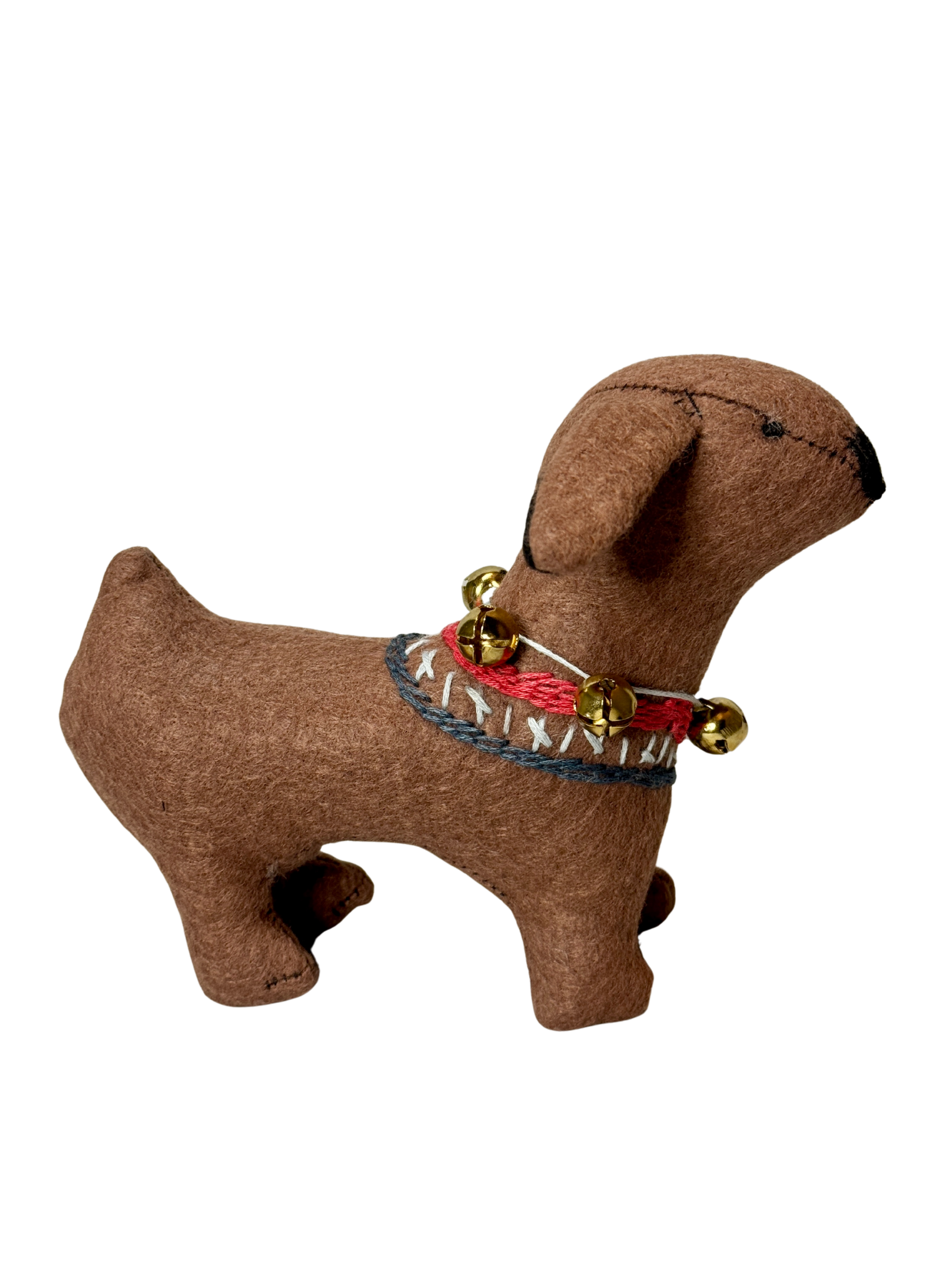 OLLIE The Daschund - One of a Kind - Soft Art Plush- Dog lovers gift