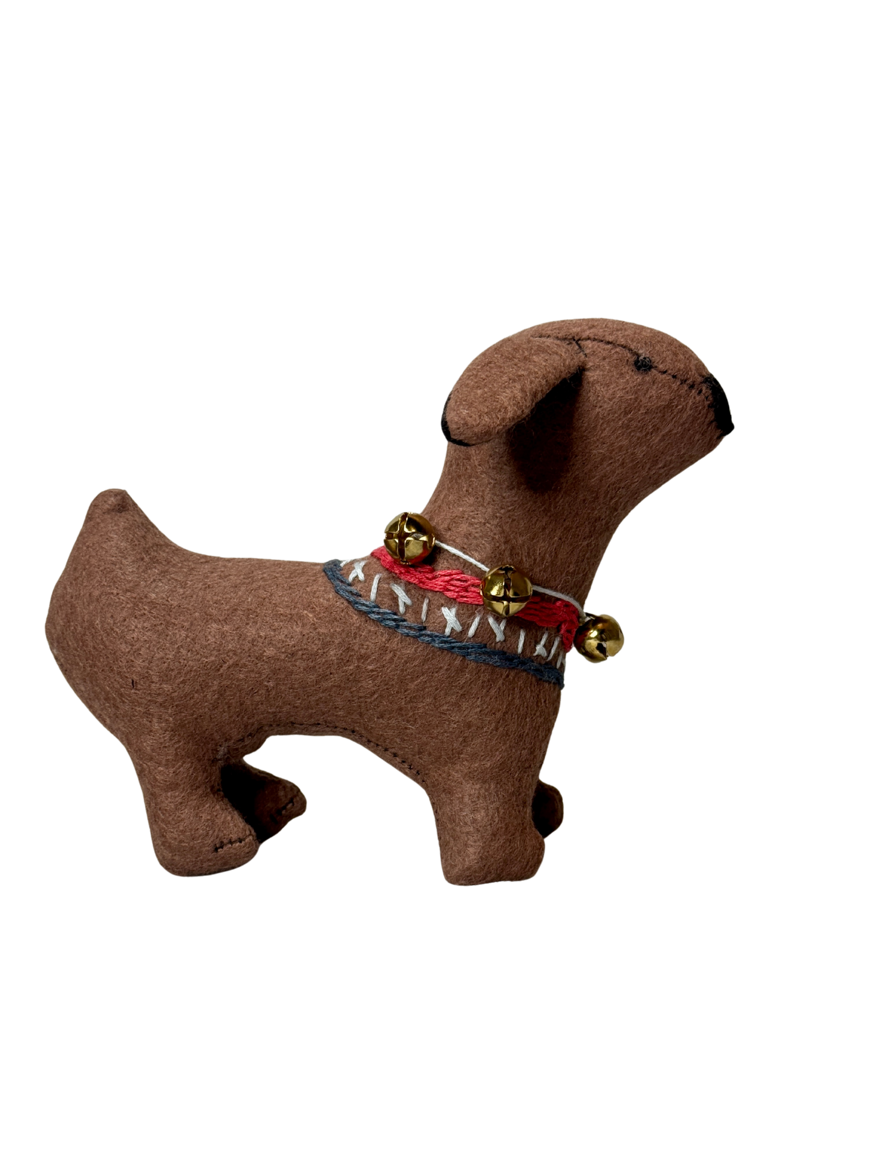 OLLIE The Daschund - One of a Kind - Soft Art Plush- Dog lovers gift