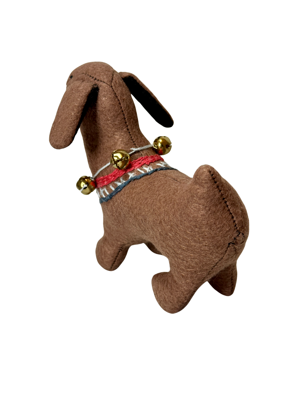 OLLIE The Daschund - One of a Kind - Soft Art Plush- Dog lovers gift