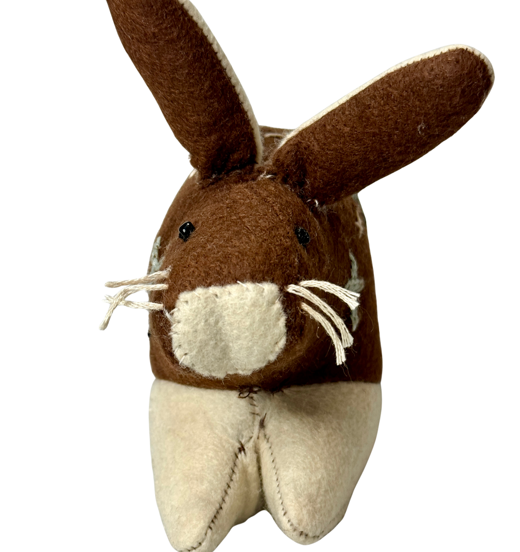 Starstitch Hare – A One of a Kind Soft Art Bunny - Woodland Collection