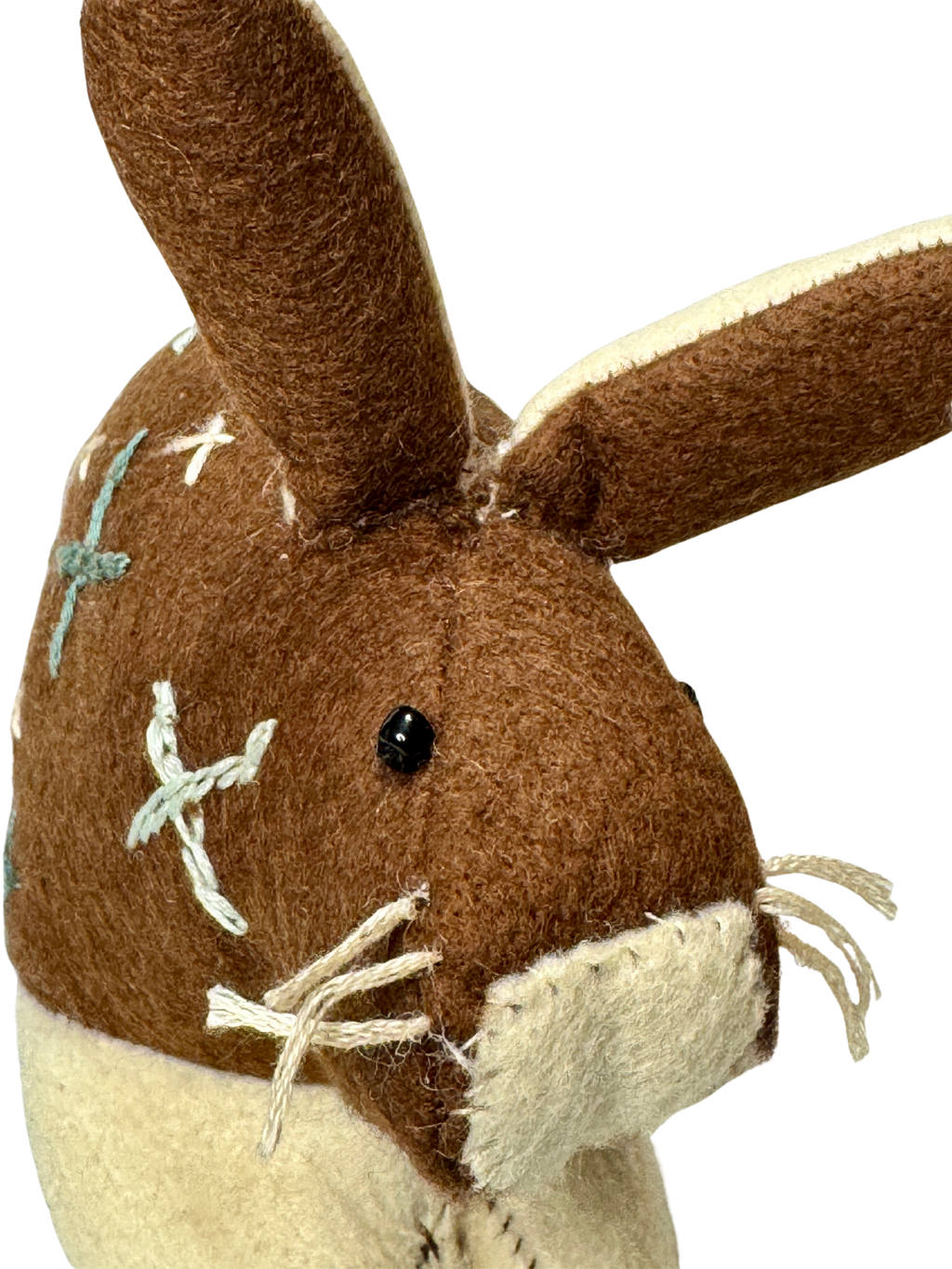 Starstitch Hare – A One of a Kind Soft Art Bunny - Woodland Collection