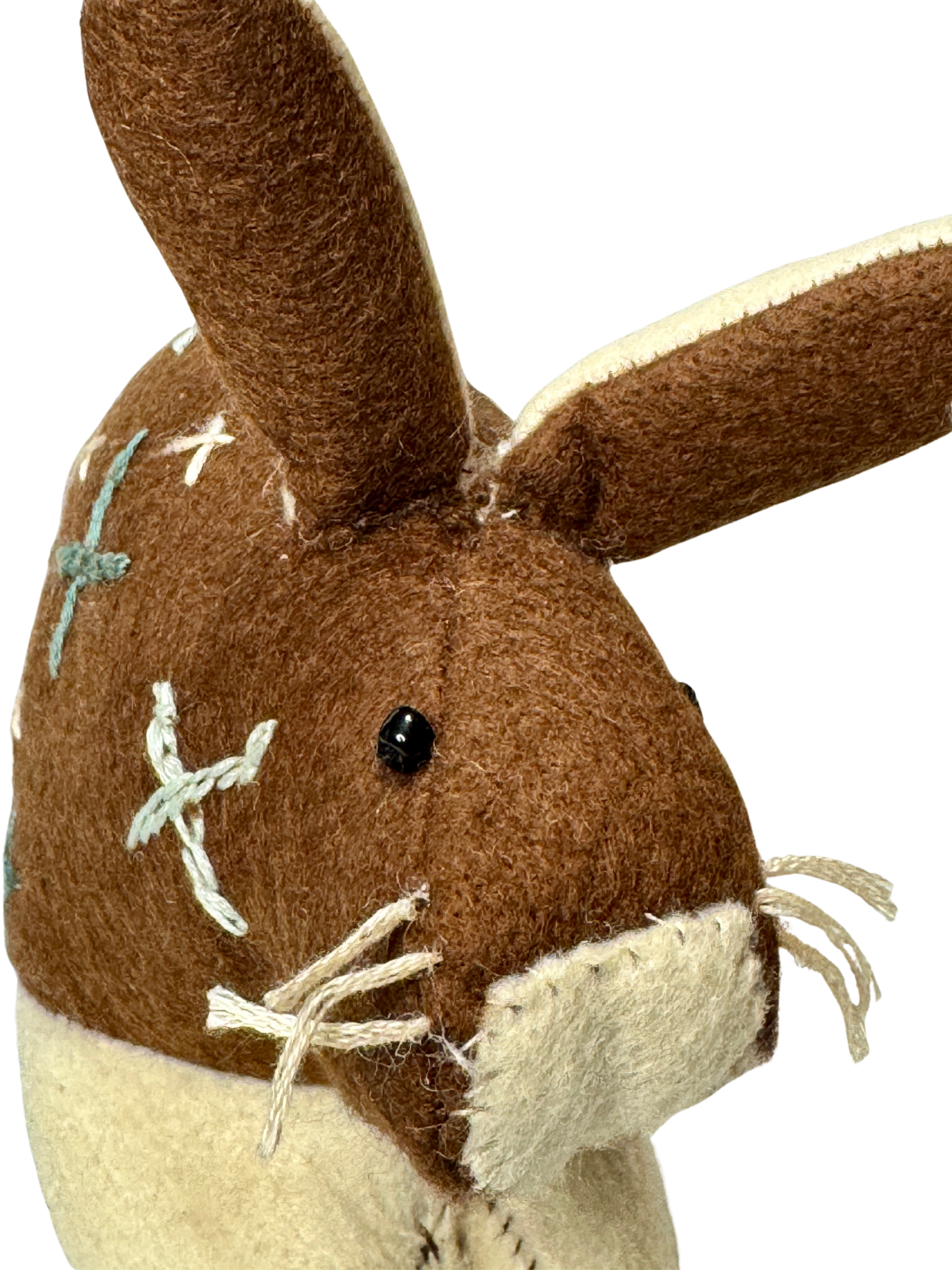 Starstitch Hare – A One of a Kind Soft Art Bunny - Woodland Collection