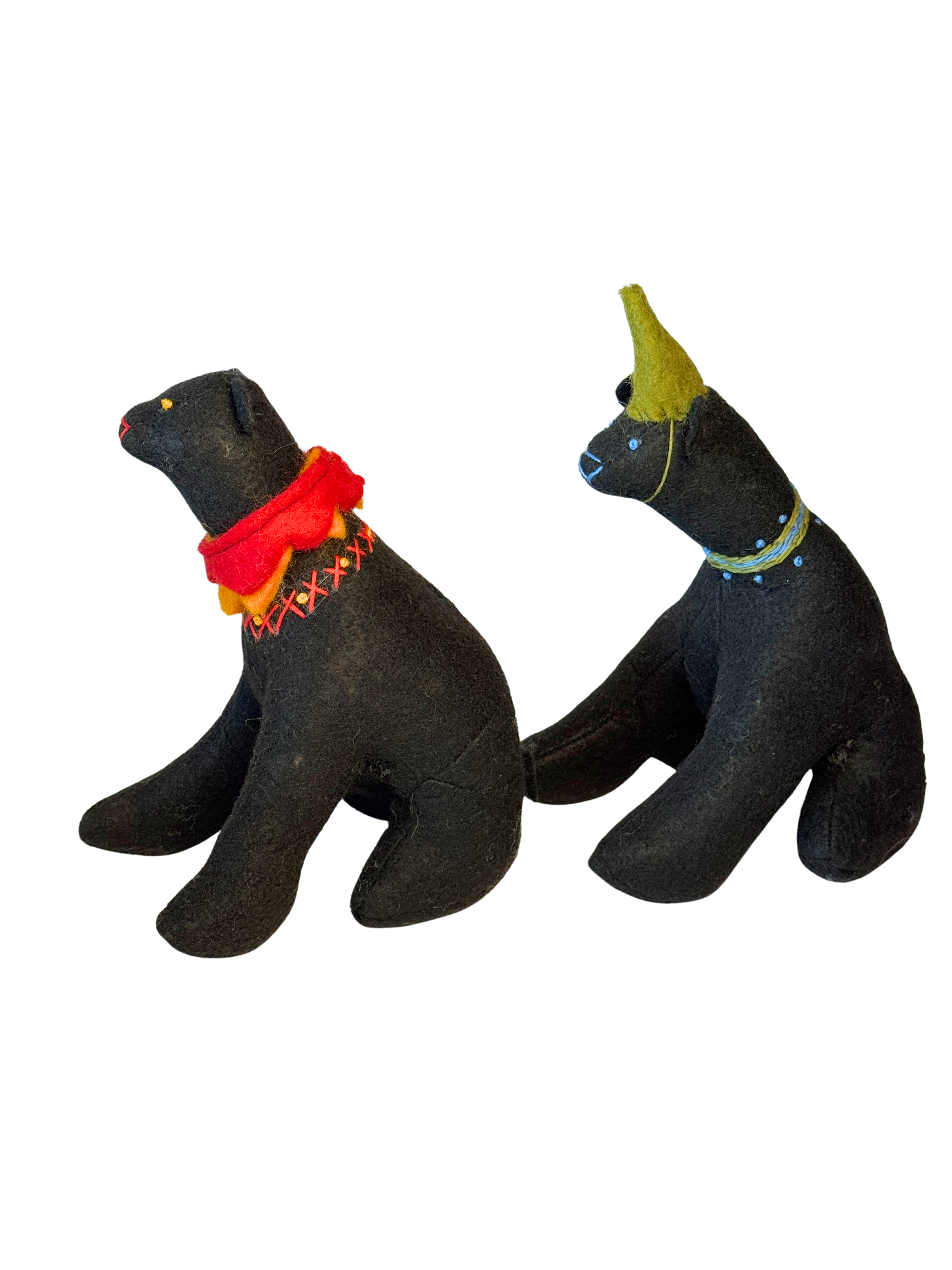 One of Kind Soft Art Party Bear Duo - Celebration Bears  - Woodland Collection