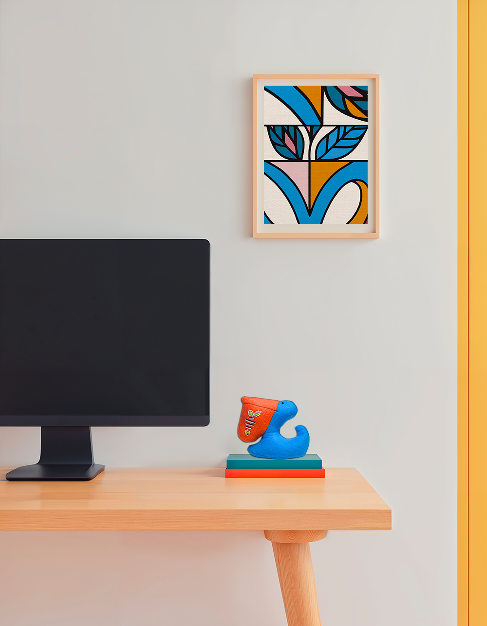 Pedro the Pelican- One of a Kind Office Sidekick - Workspace Flair
