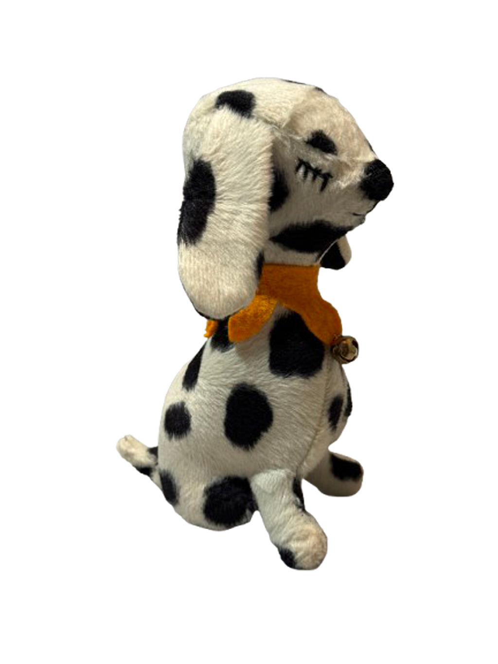 PIP, The Shy Dalmation Dog - One of a Kind Artisan Felt Creation - Companion Collection