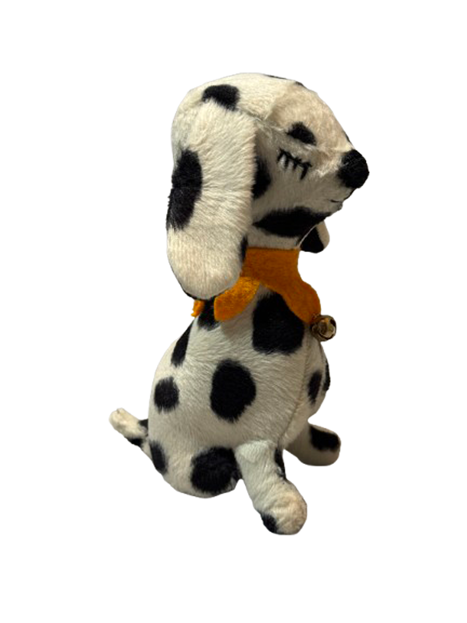 PIP, The Shy Dalmation Dog - One of a Kind Artisan Felt Creation - Companion Collection