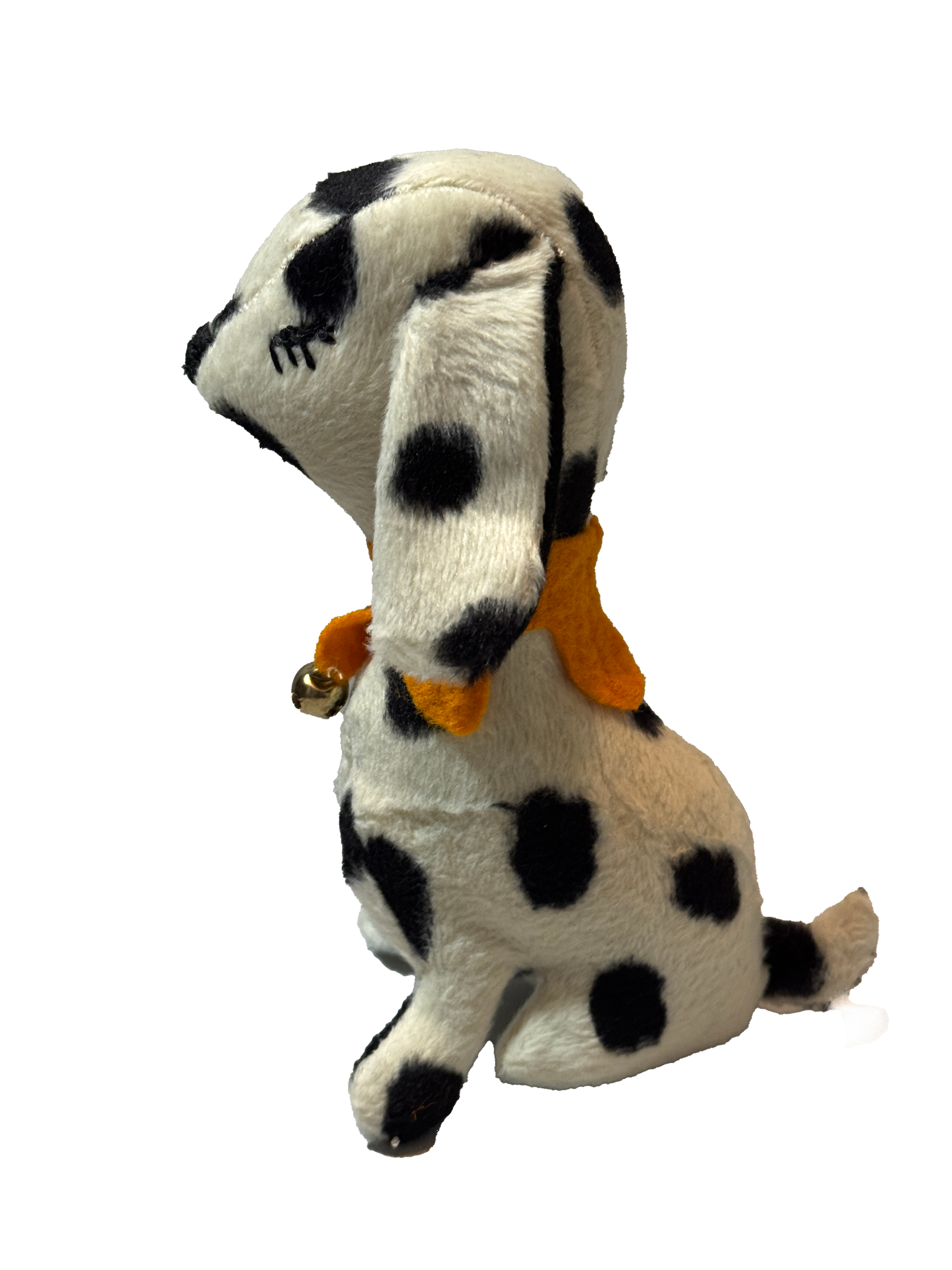 PIP, The Shy Dalmation Dog - One of a Kind Artisan Felt Creation - Companion Collection