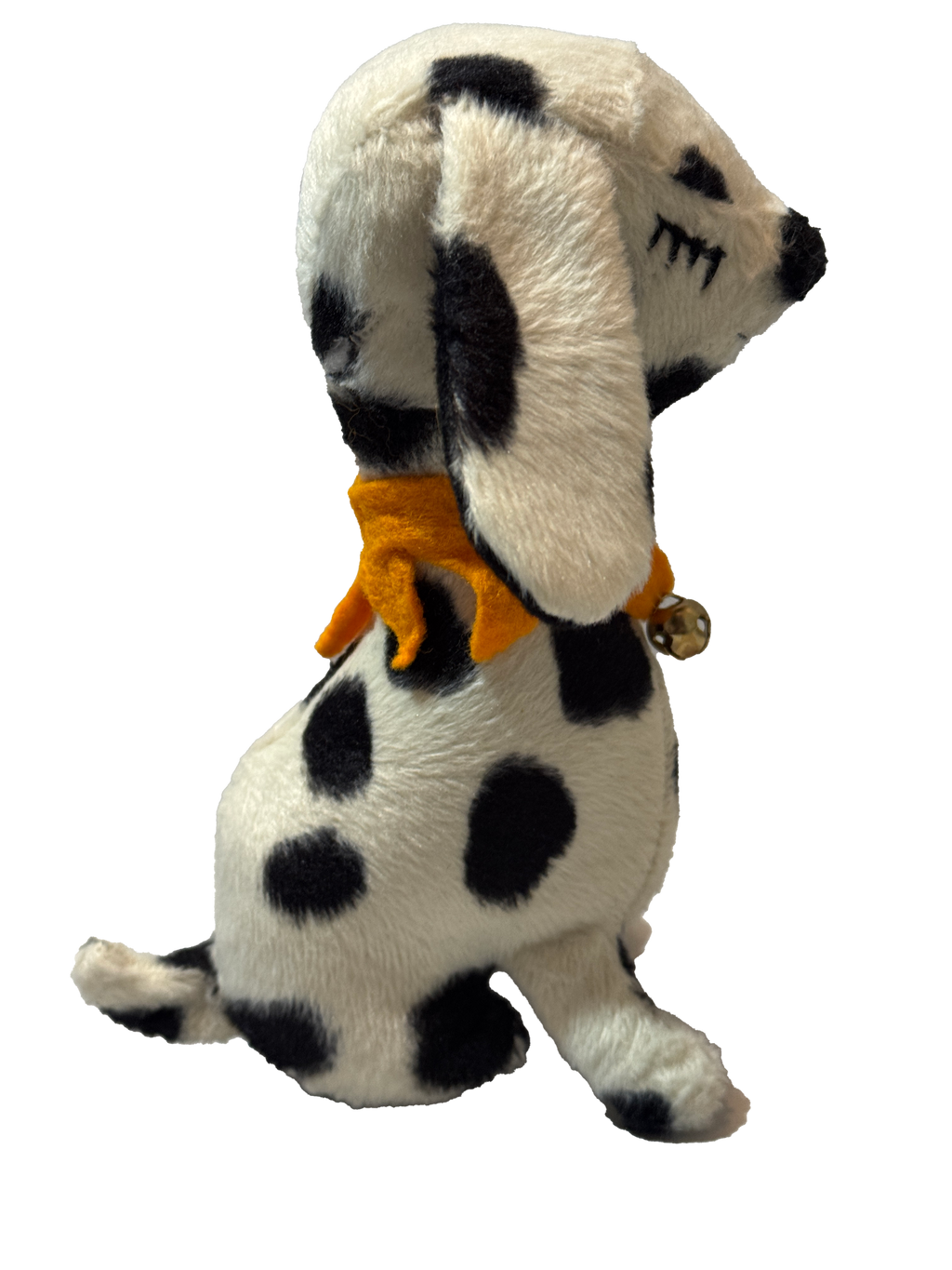 PIP, The Shy Dalmation Dog - One of a Kind Artisan Felt Creation - Companion Collection