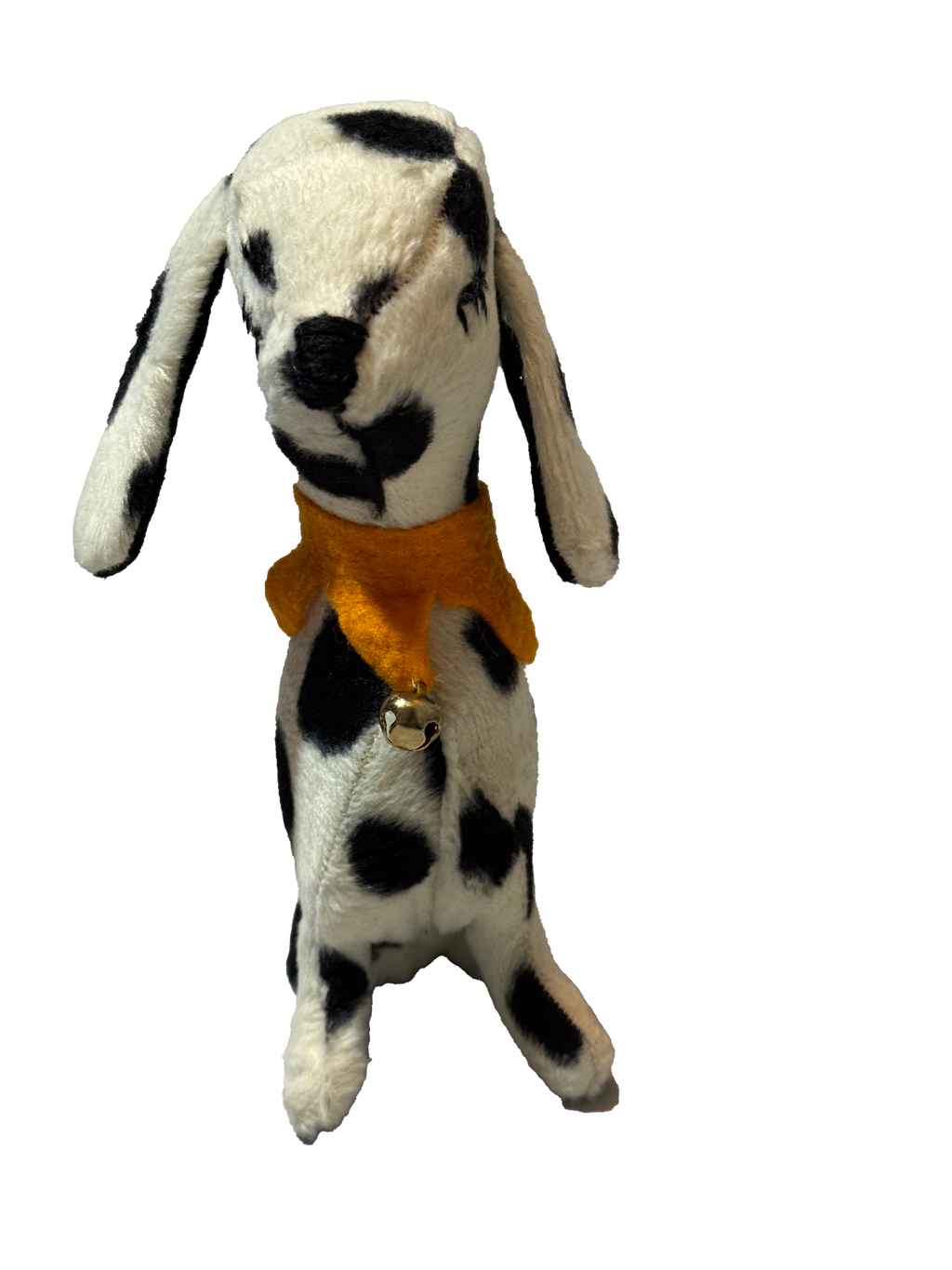PIP, The Shy Dalmation Dog - One of a Kind Artisan Felt Creation - Companion Collection