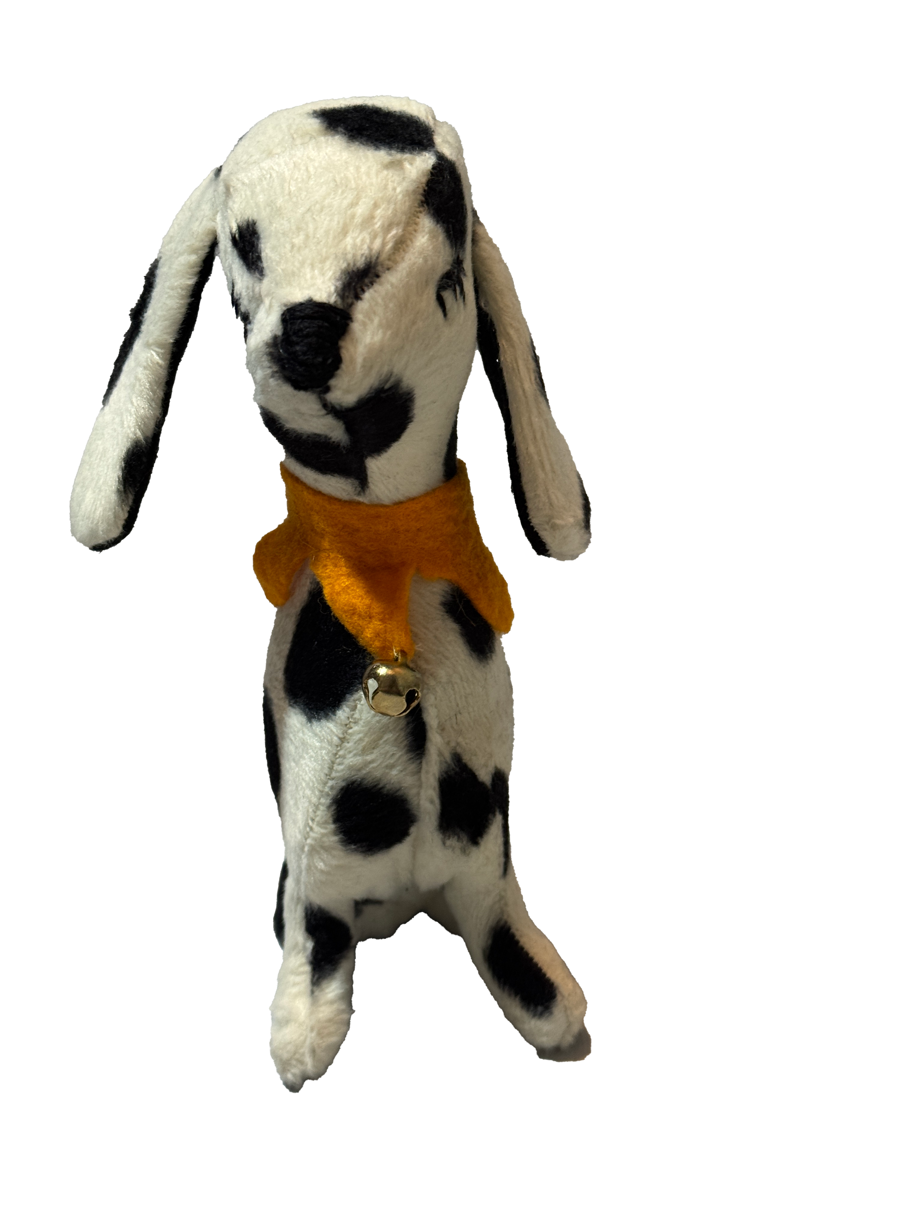 PIP, The Shy Dalmation Dog - One of a Kind Artisan Felt Creation - Companion Collection