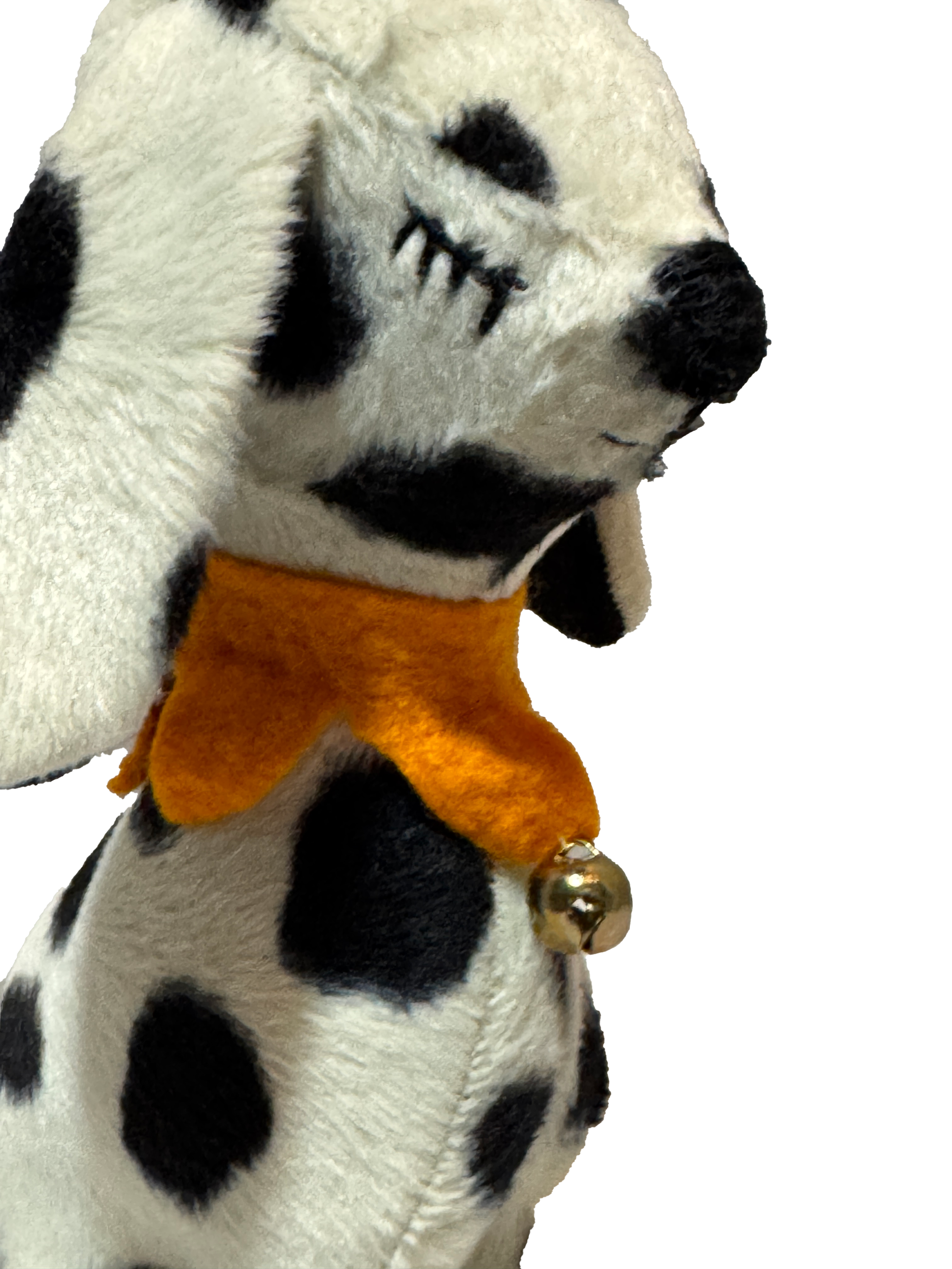 PIP, The Shy Dalmation Dog - One of a Kind Artisan Felt Creation - Companion Collection