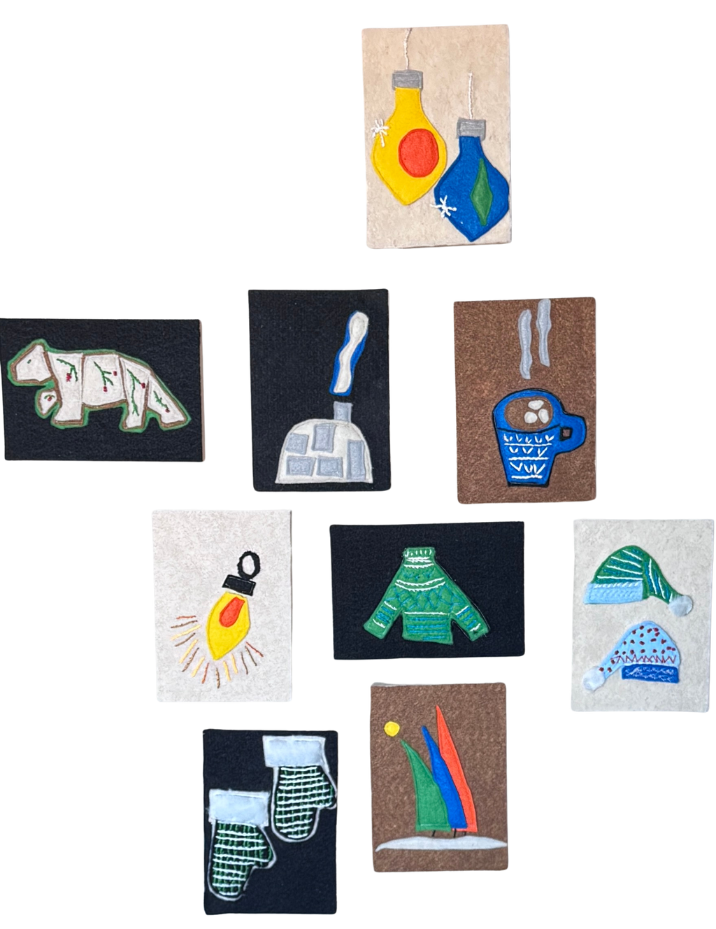 Cup of Cocoa- One-of-a-Kind Holiday Art Panel