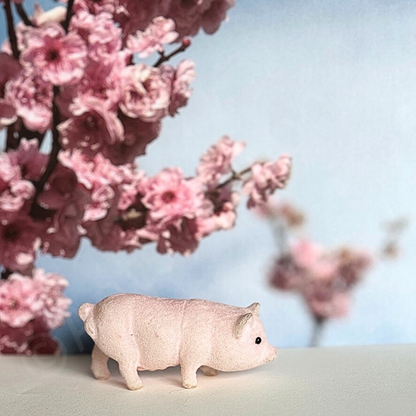 Miniature Pig Piglet Portrait Digital Download Art Print