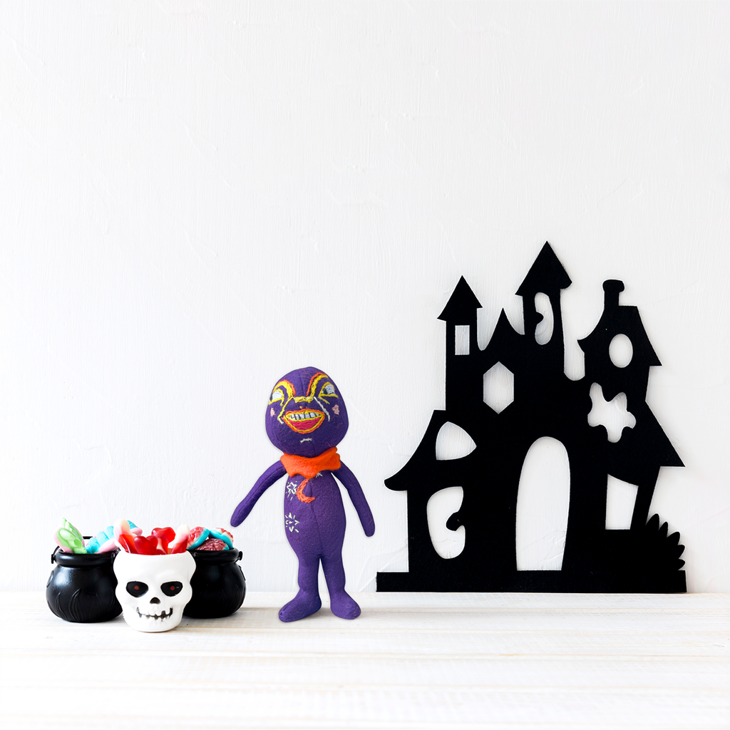 Midnight The Moon Man - One of a Kind Seasonal Desk Flair