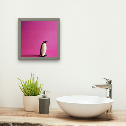 Miniature Penguin Portrait Digital Download Art Print