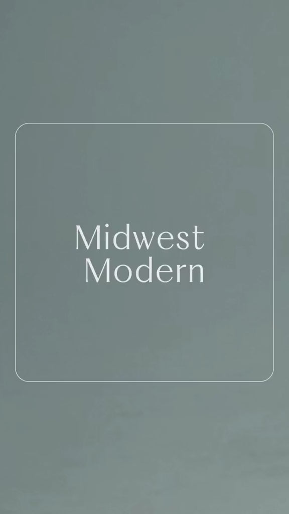 Midwest Modern Prairie Landscape Print - Matte Canvas, Stretched, 1.25"