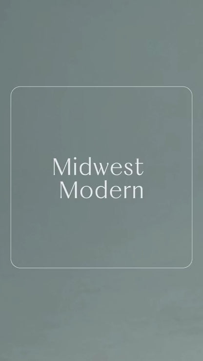 Midwest Modern Spring Landscape Print - Matte Canvas, Stretched, 1.25"