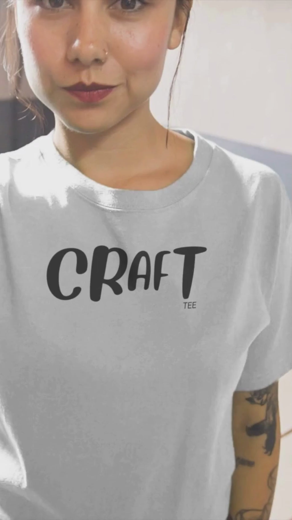 CRAFT Tee - Crafty Unisex Soft style T-Shirt