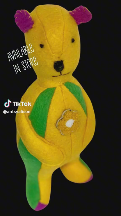 One of a Kind Easter Ready Plush Bear