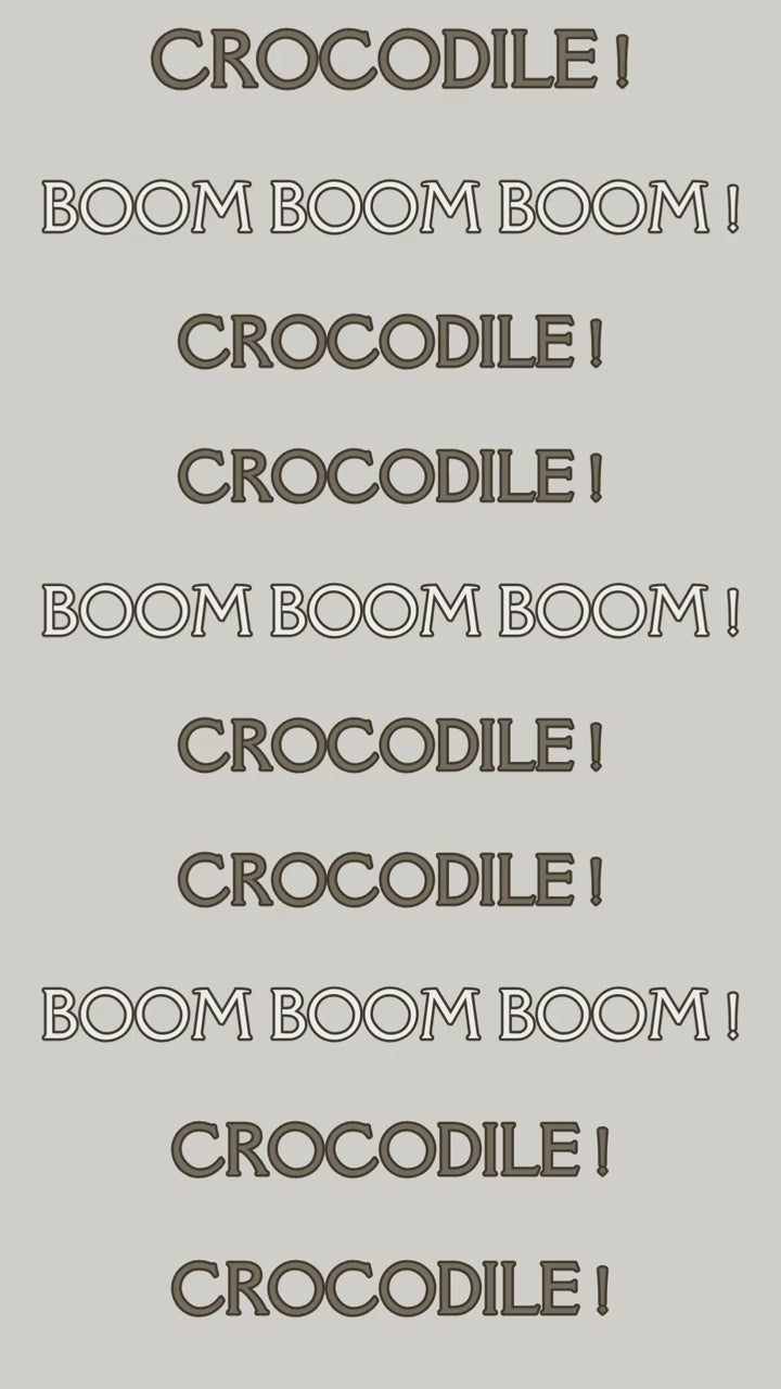 Clyde the Croc - One of a Kind Artisan Felt Creation - Savannah Collection
