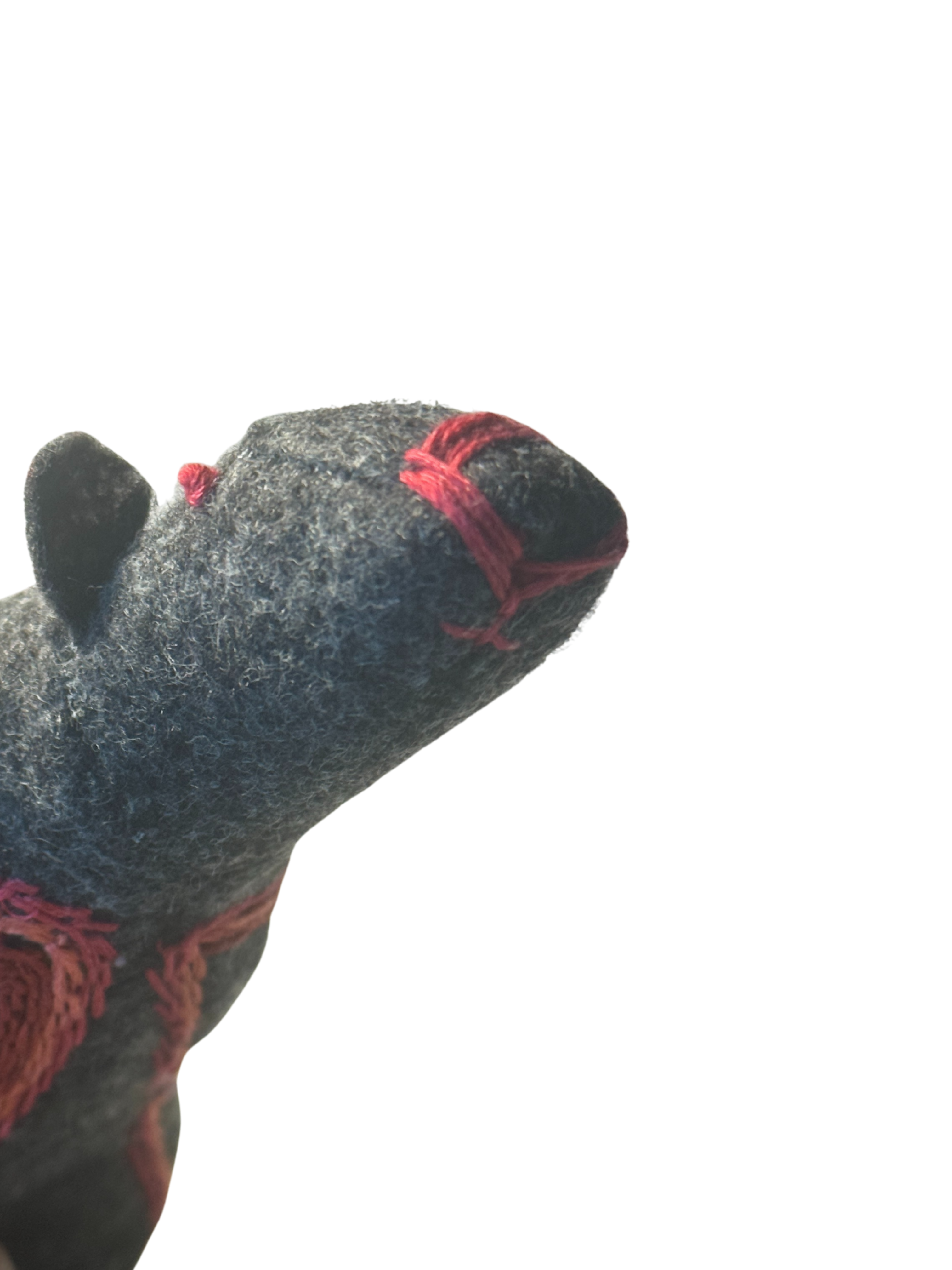 Roxi - Resting Bear - One of a Kind Soft Art Sculpture