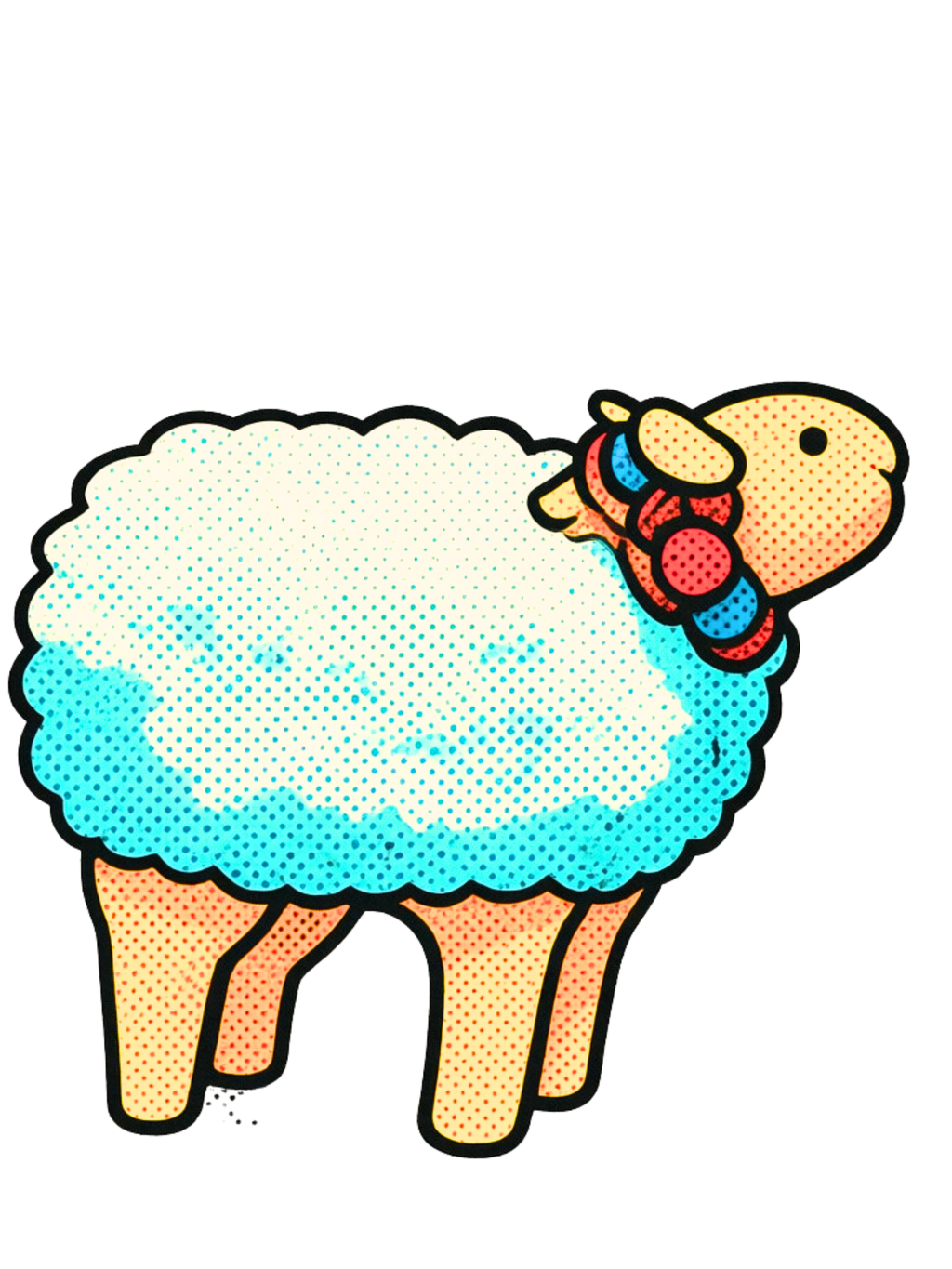 Golden Yellow Sheep Office Sidekick - Heidi the Human Resource Manager